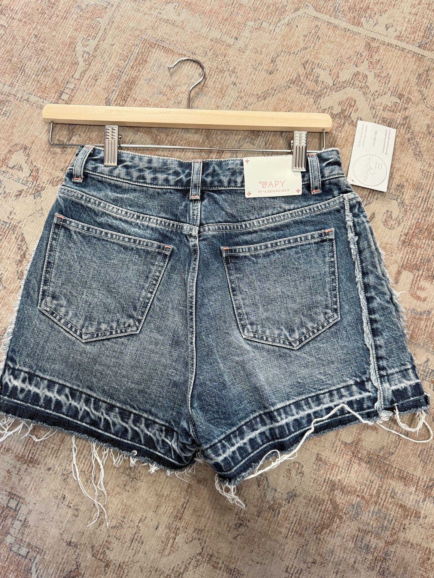 BAPY- Bathing Ape HR Shorts (XS)