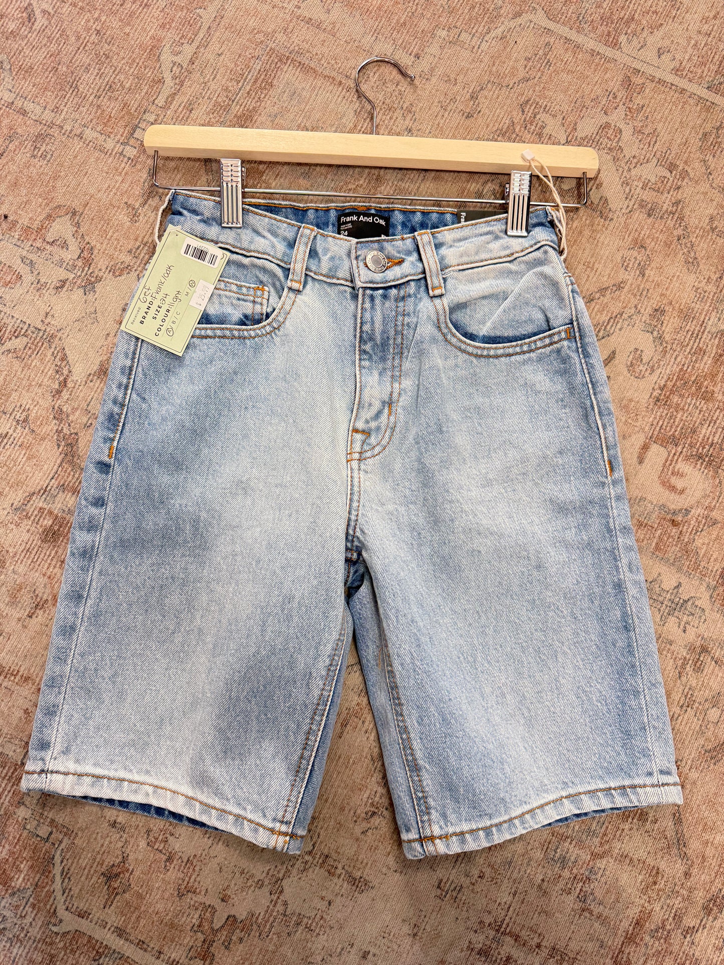 Frank & Oak Stevie Bermuda HR Shorts (24)