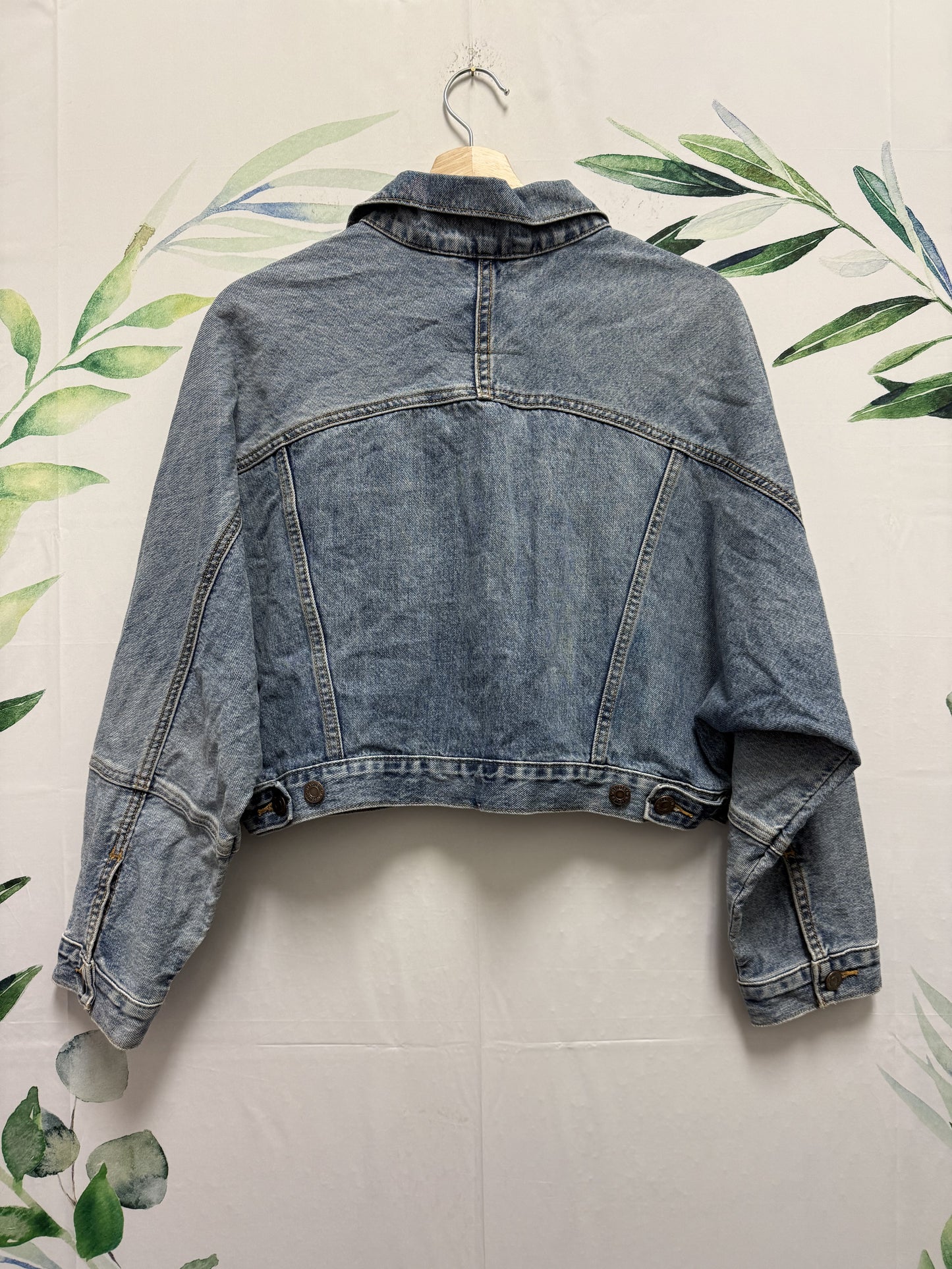 Levi Cropped Trucker Jacket (S)