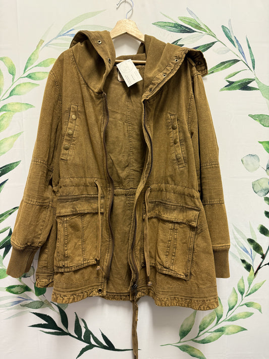 Free People Oversized Utility Jacket (XL)