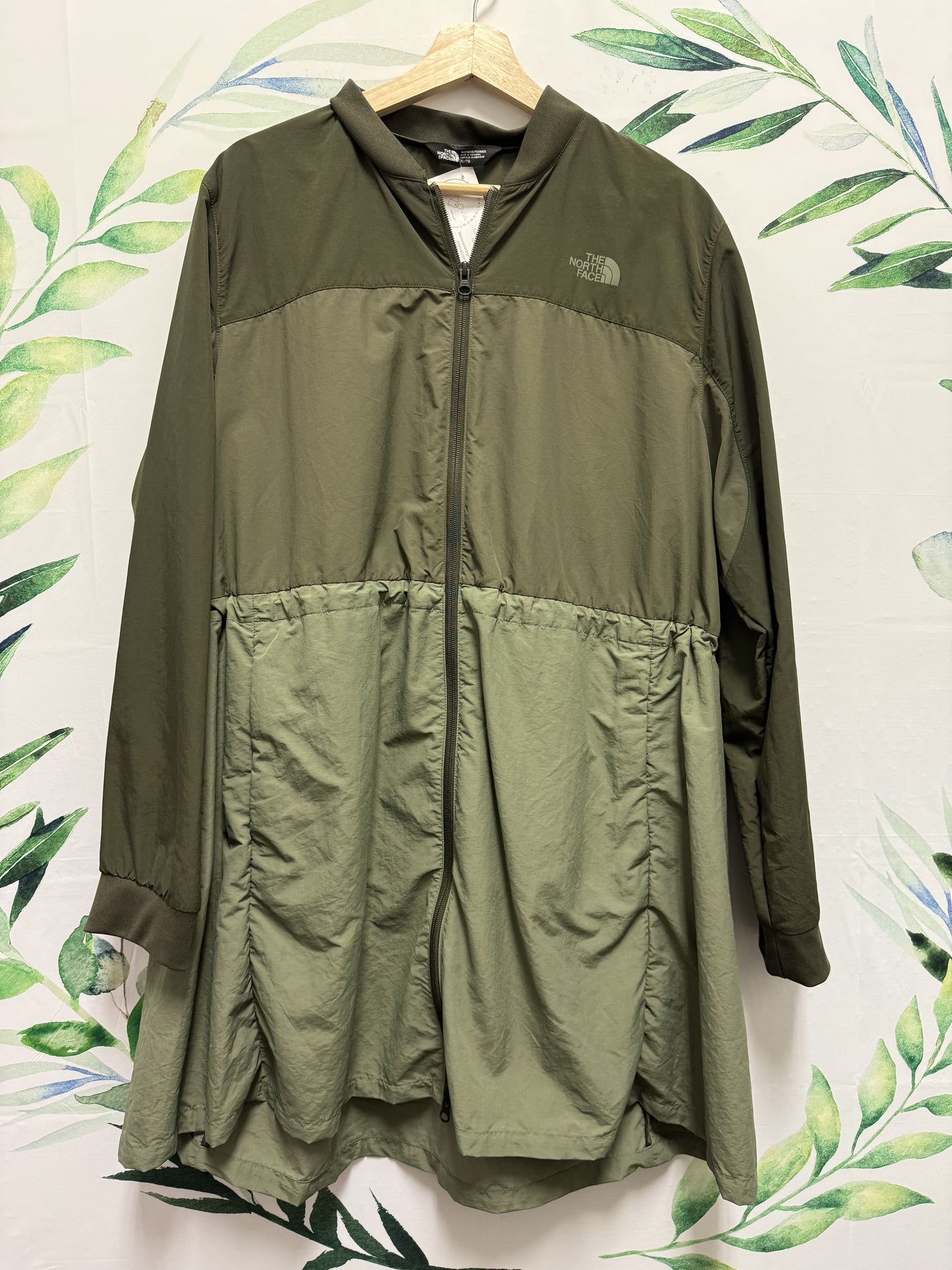 The North Face Tricolour Midlength Windbreaker (XL)