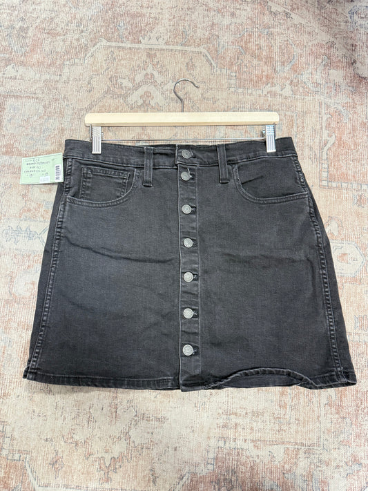 Madewell Button Up HR Skirt (30)