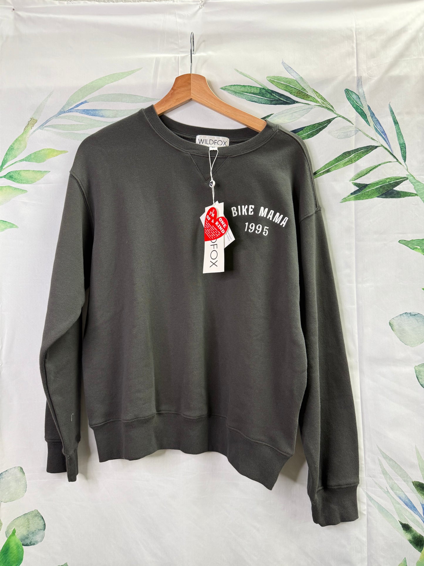 WildFox Cody Bike Mama Crewneck (M)