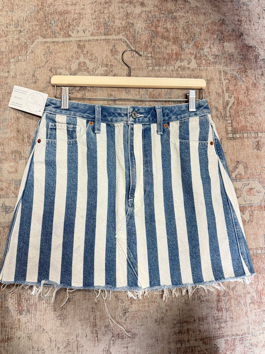 Abercrombie Natural MR Skirt (29)