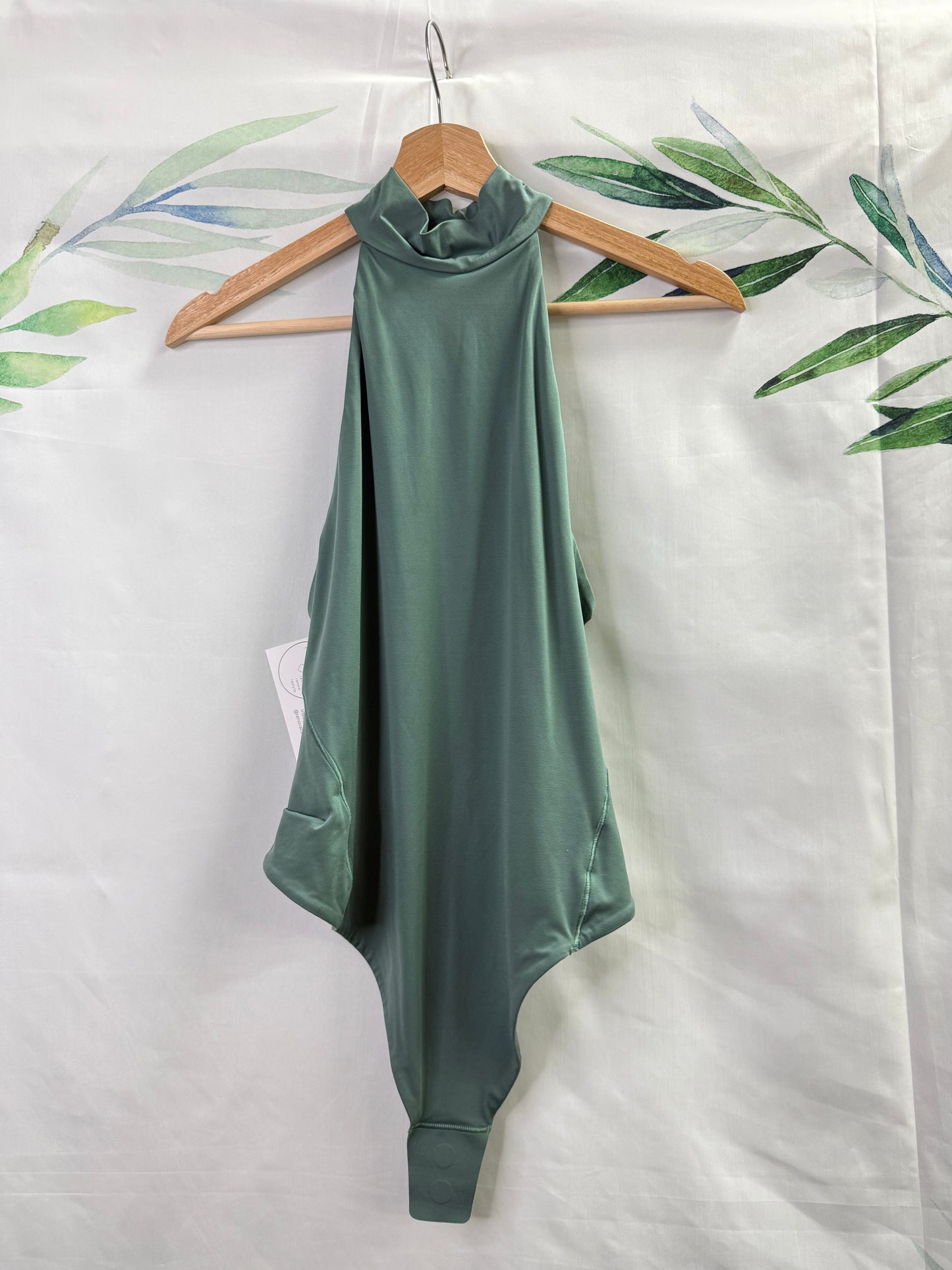 Lululemon Wundermost Mockneck Tank Bodysuit (L)