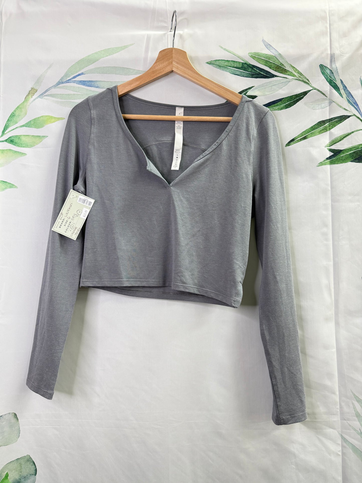 Lululemon Cropped Henley Longsleeve (6)