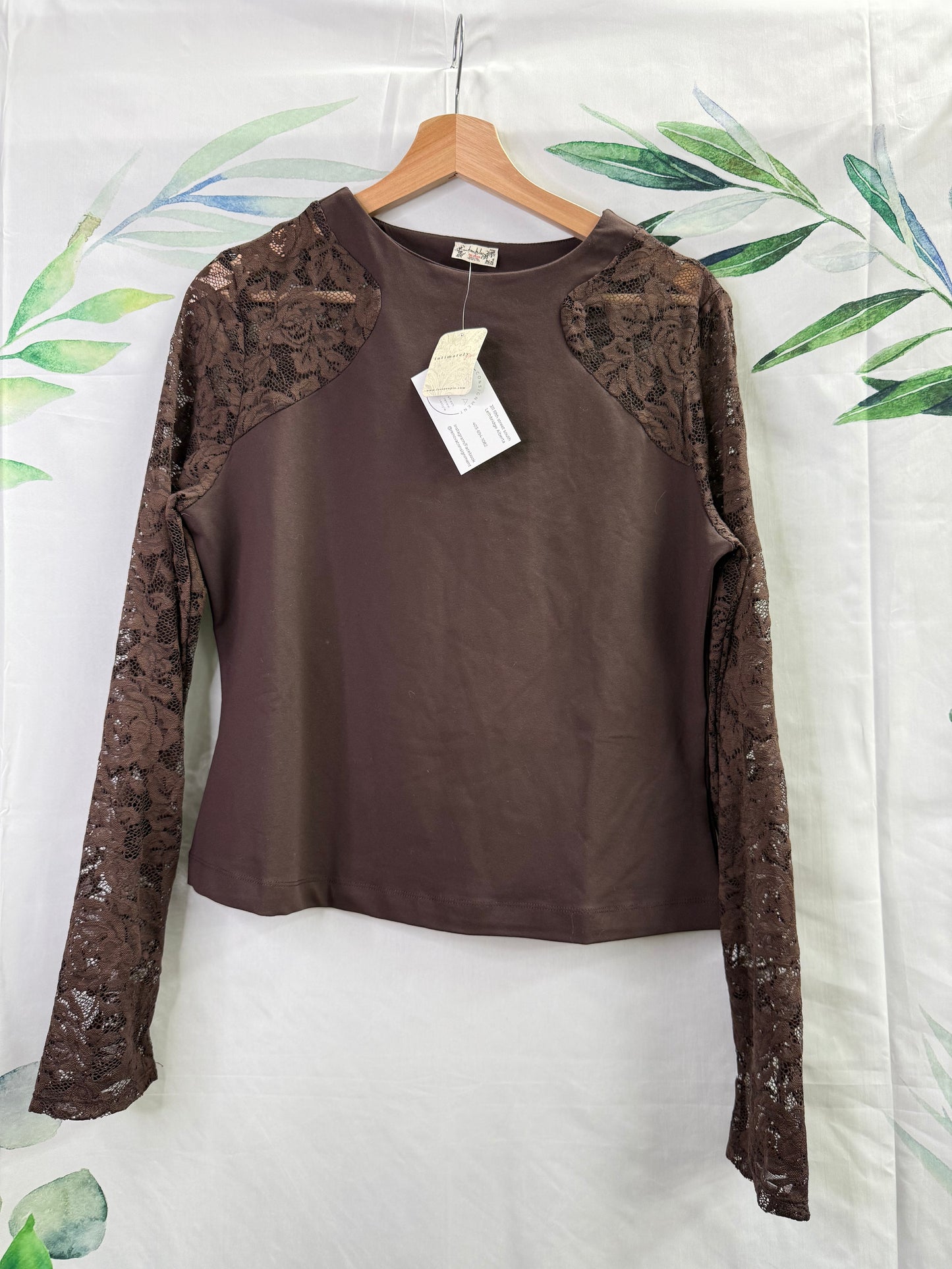 Free People No Excuses Lace Longsleeve (XL)