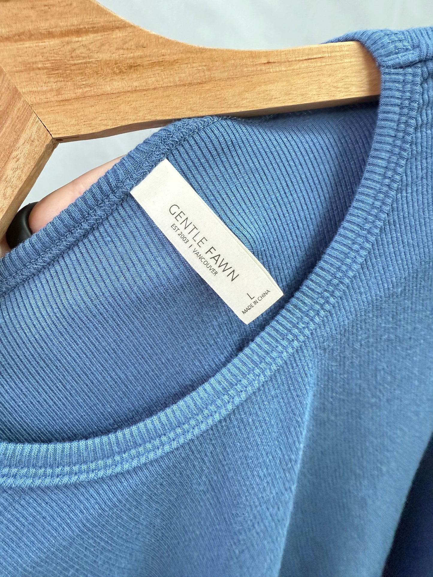 Gentle Fawn Ribbed Longsleeve (L)