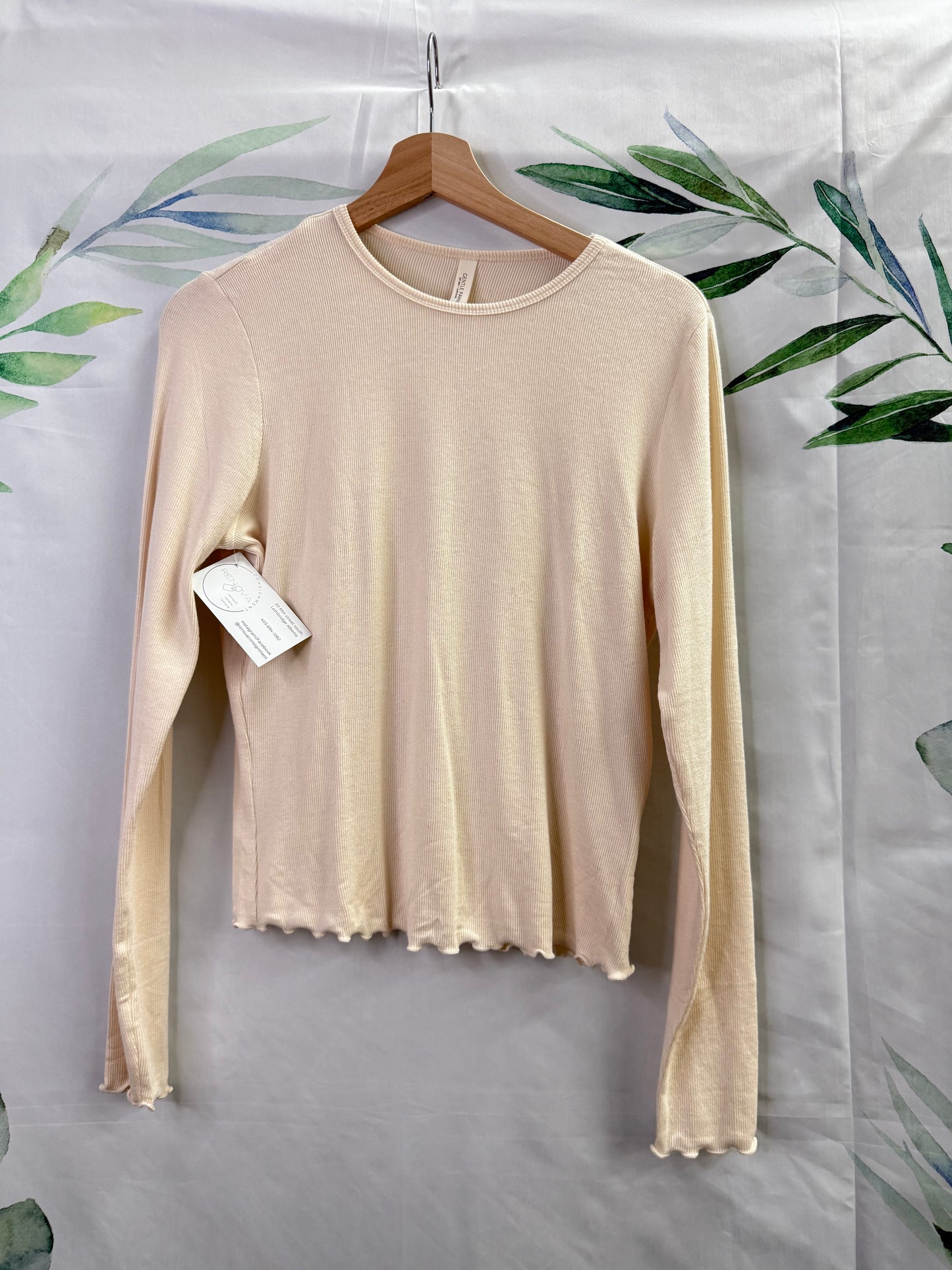 Gentle Fawn Ribbed Longsleeve (L)