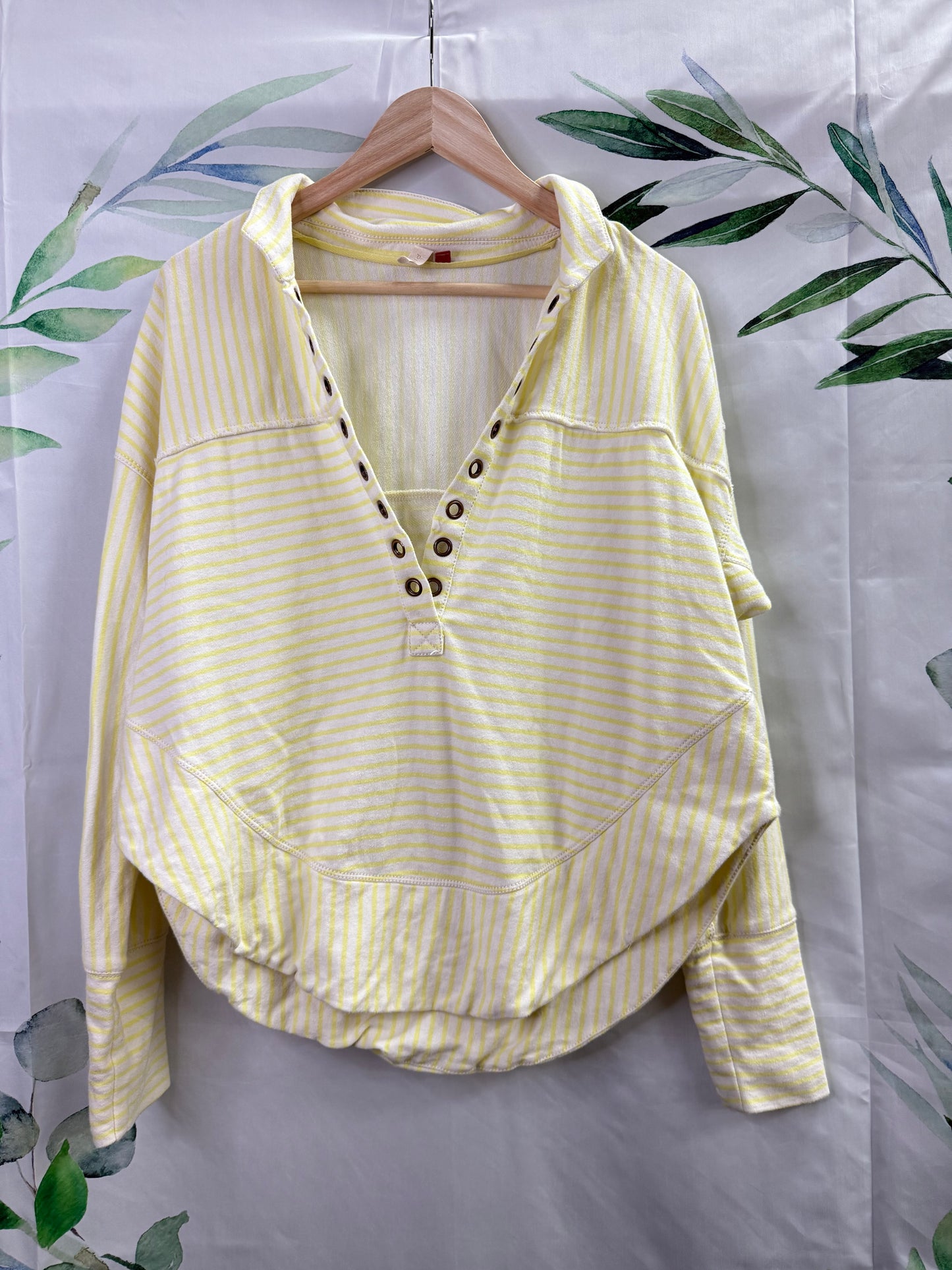 Anthropologie Pilcro Spliced Henley (S)