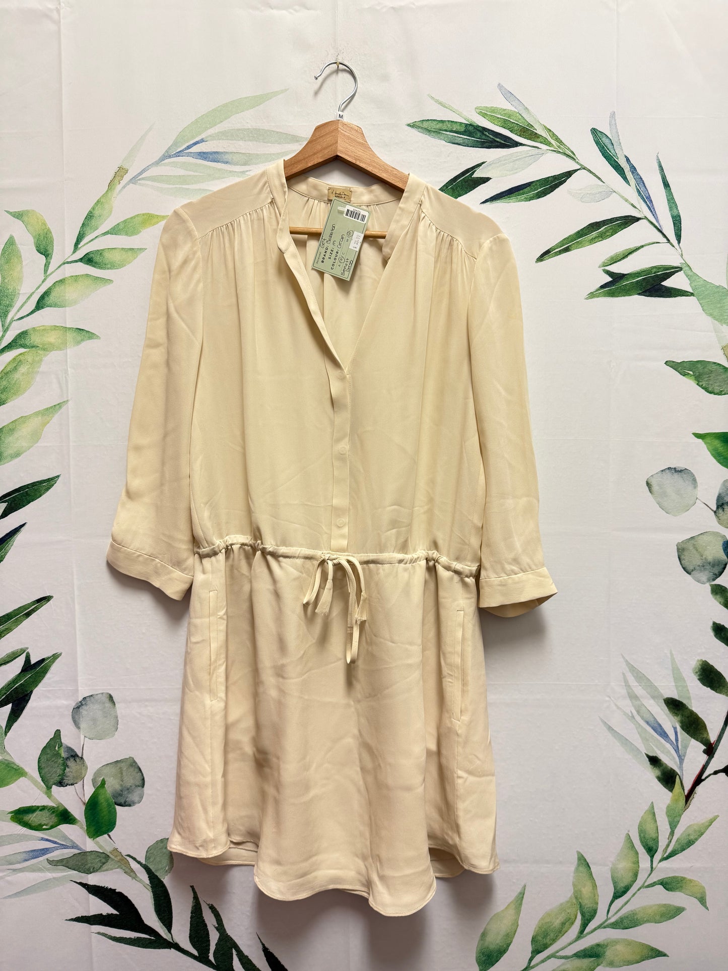 Aritzia Babaton Bennett Silk Dress (M)