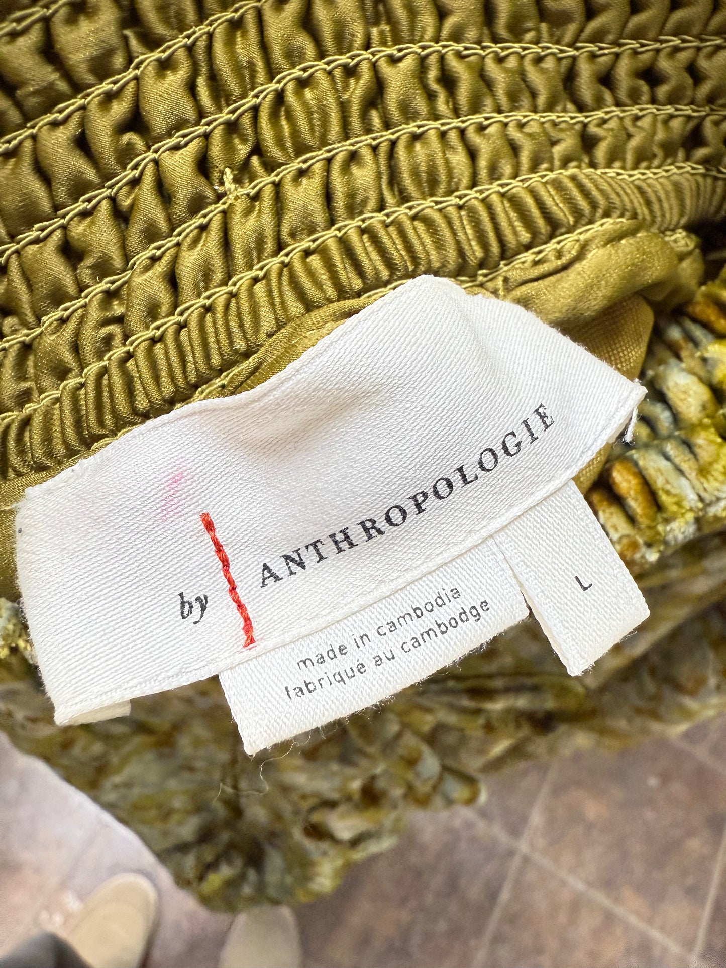 Anthropologie Gloria Velvet HR Jogger (L)