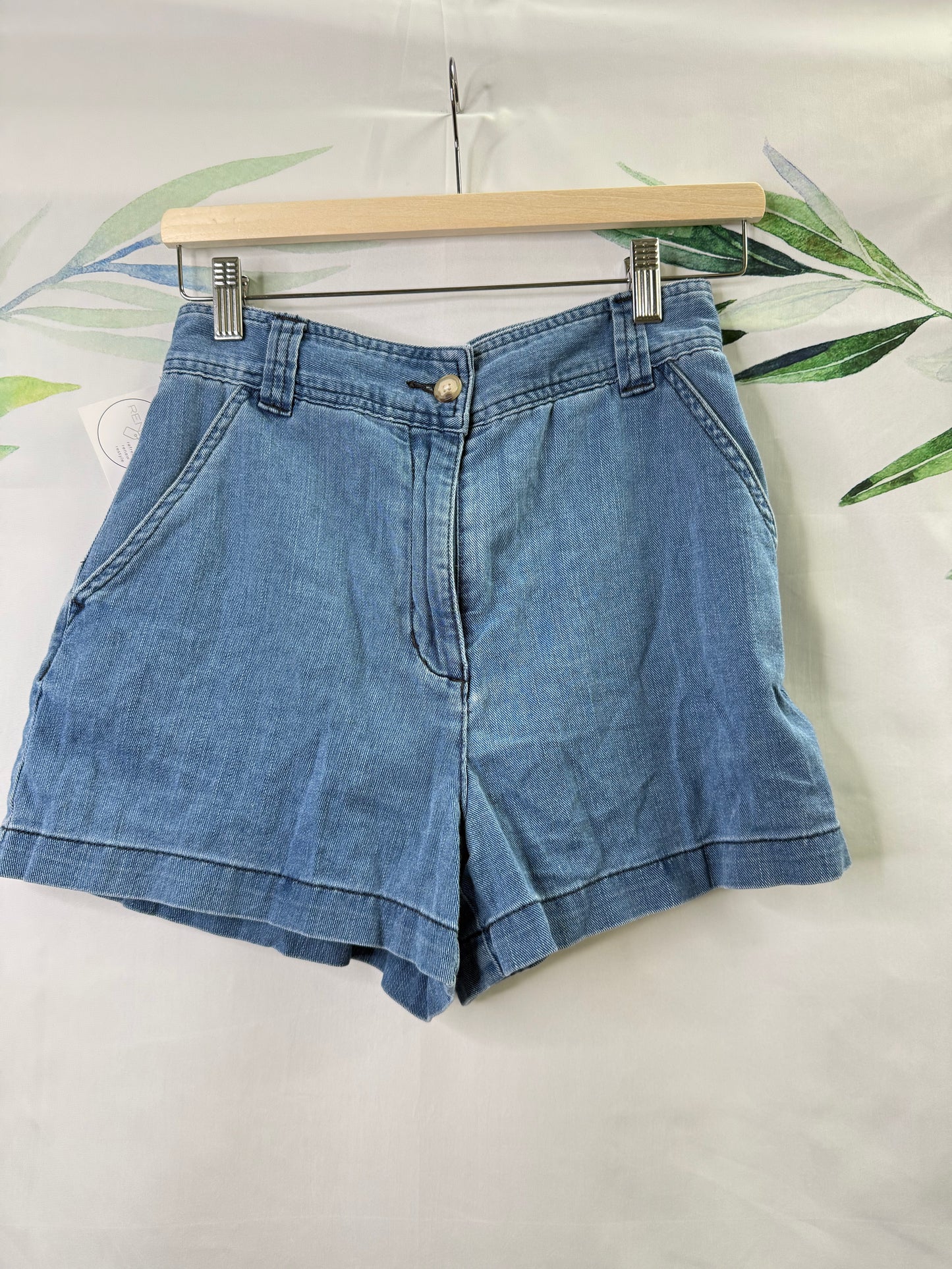 Aritzia Wilfred Denim Look Short (4)