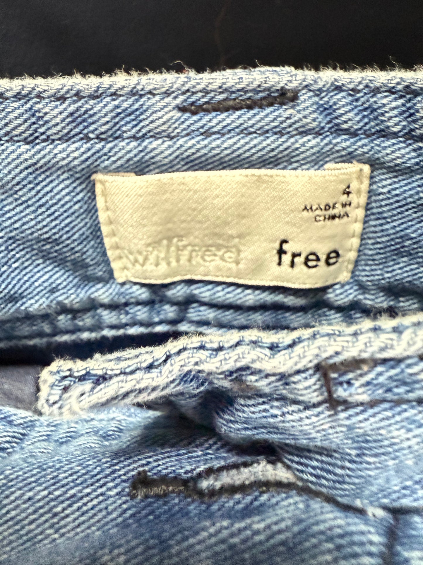 Aritzia Wilfred Denim Look Short (4)