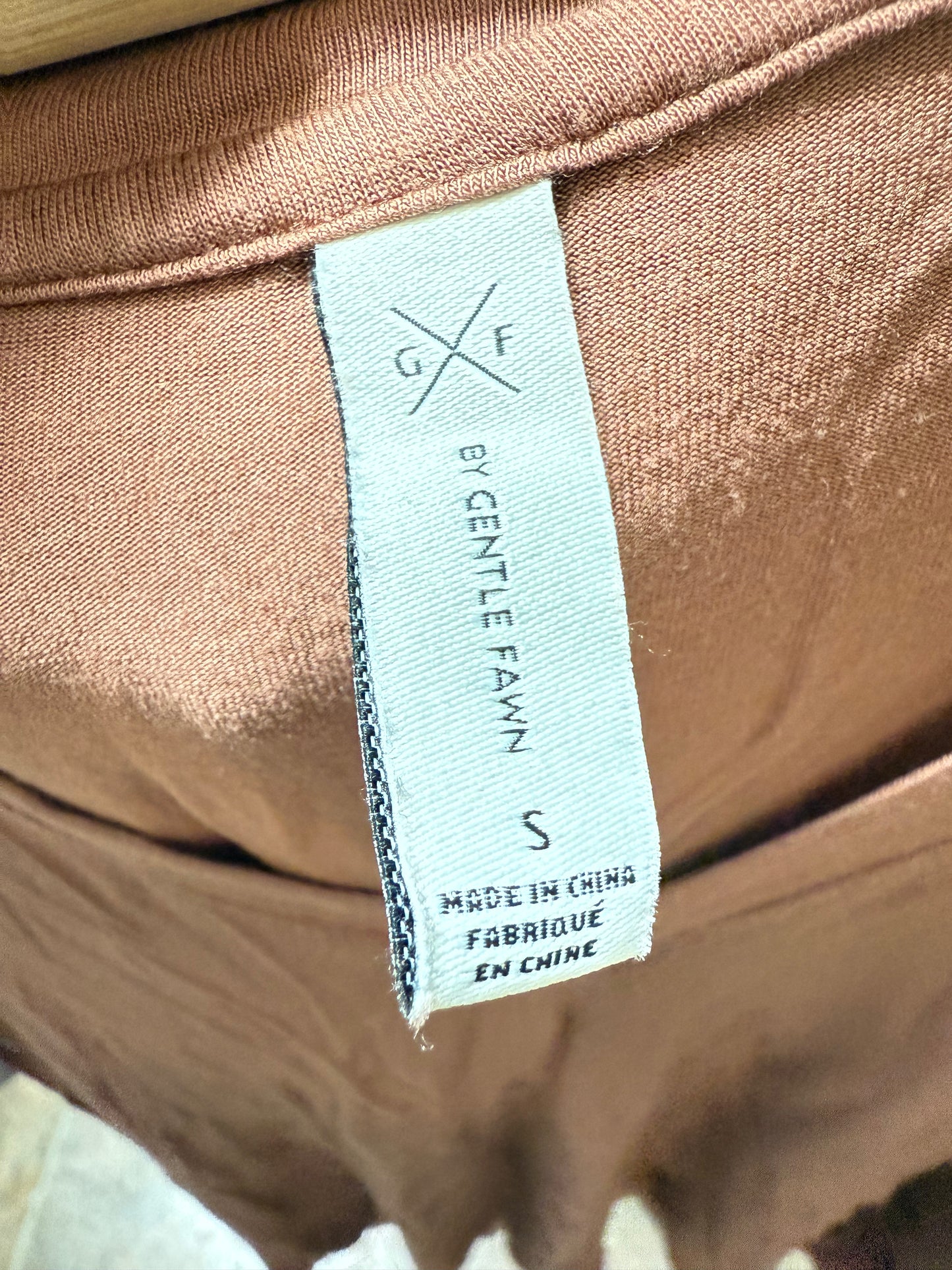 Gentle Fawn Jamie V Neck Tee (S)