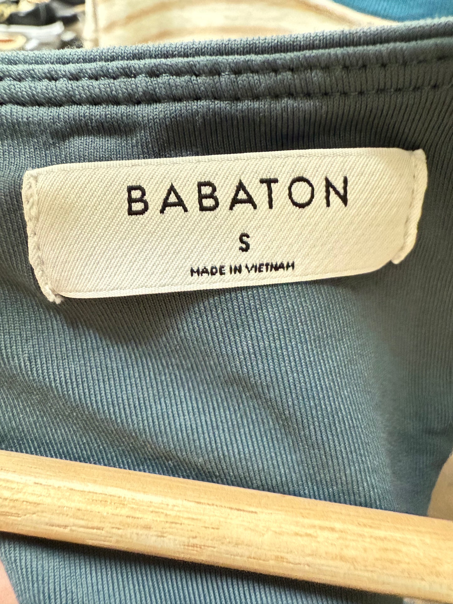 Aritzia Babaton Contour Scoopneck Racerback Crop Tank (S)