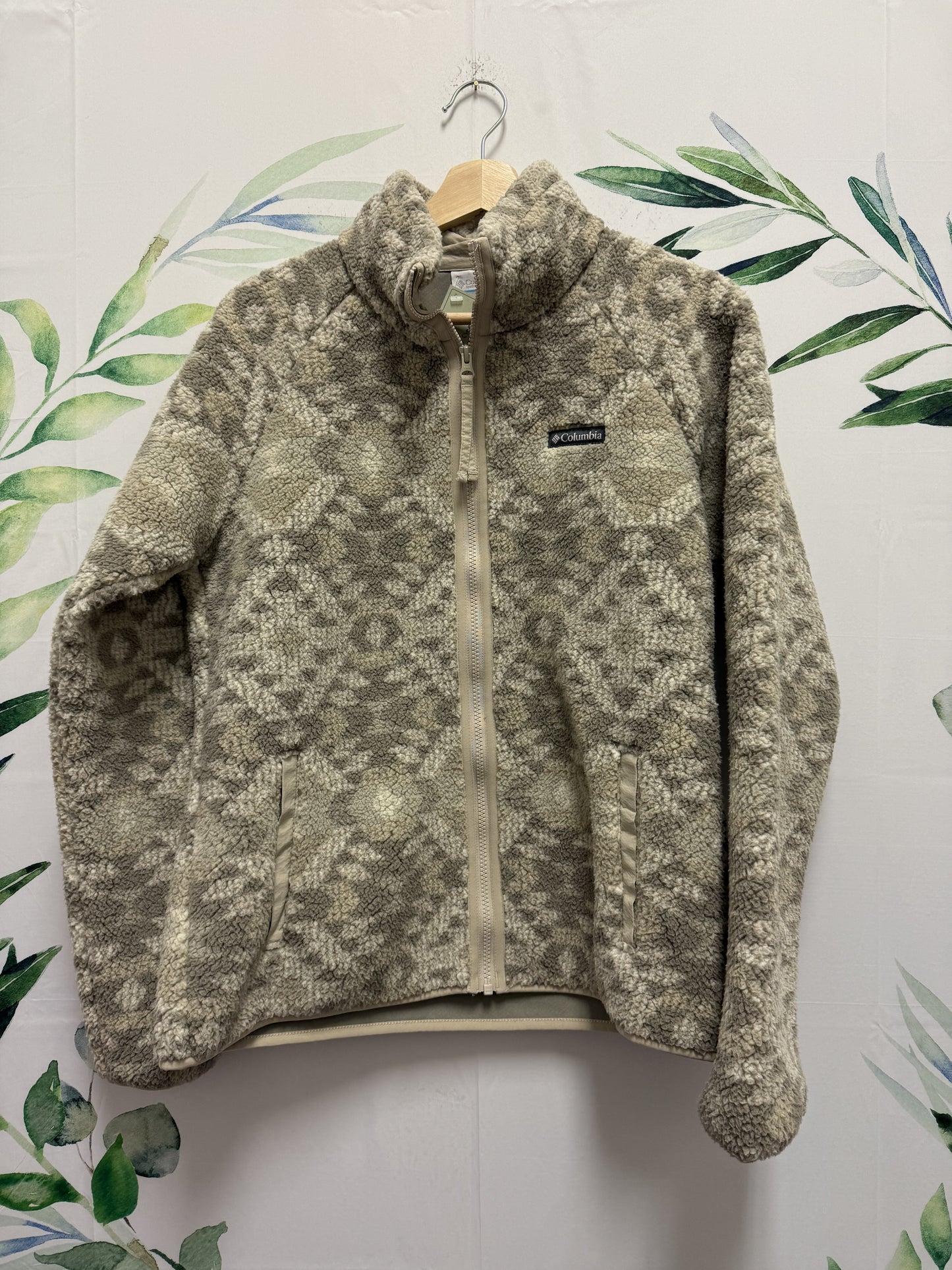 Columbia Printed Fleece Jacket (M)