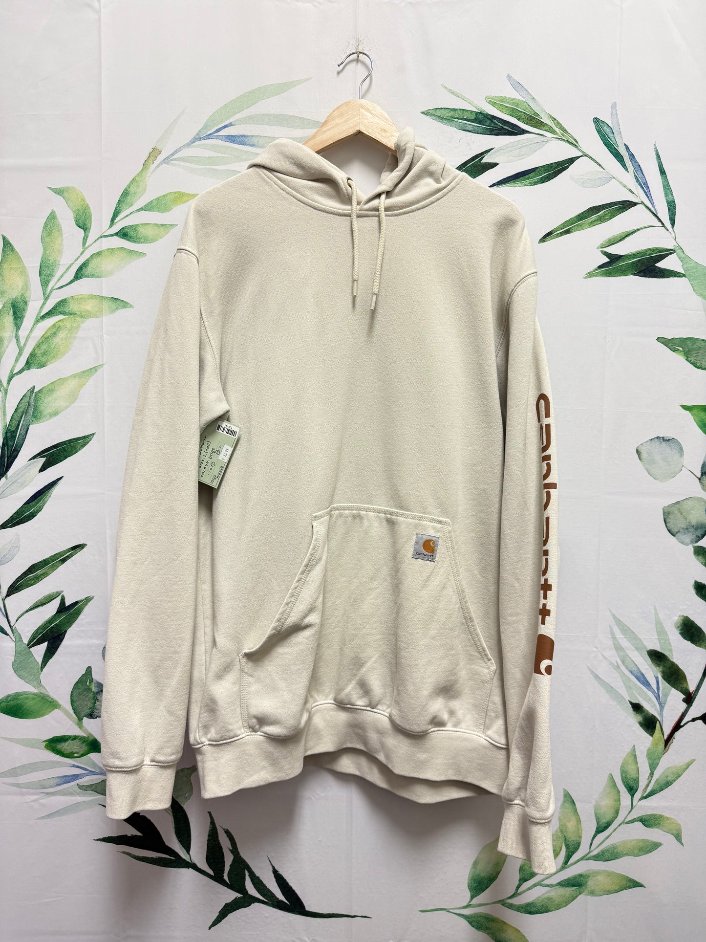 Carhartt Logo Hoodie (L Tall)