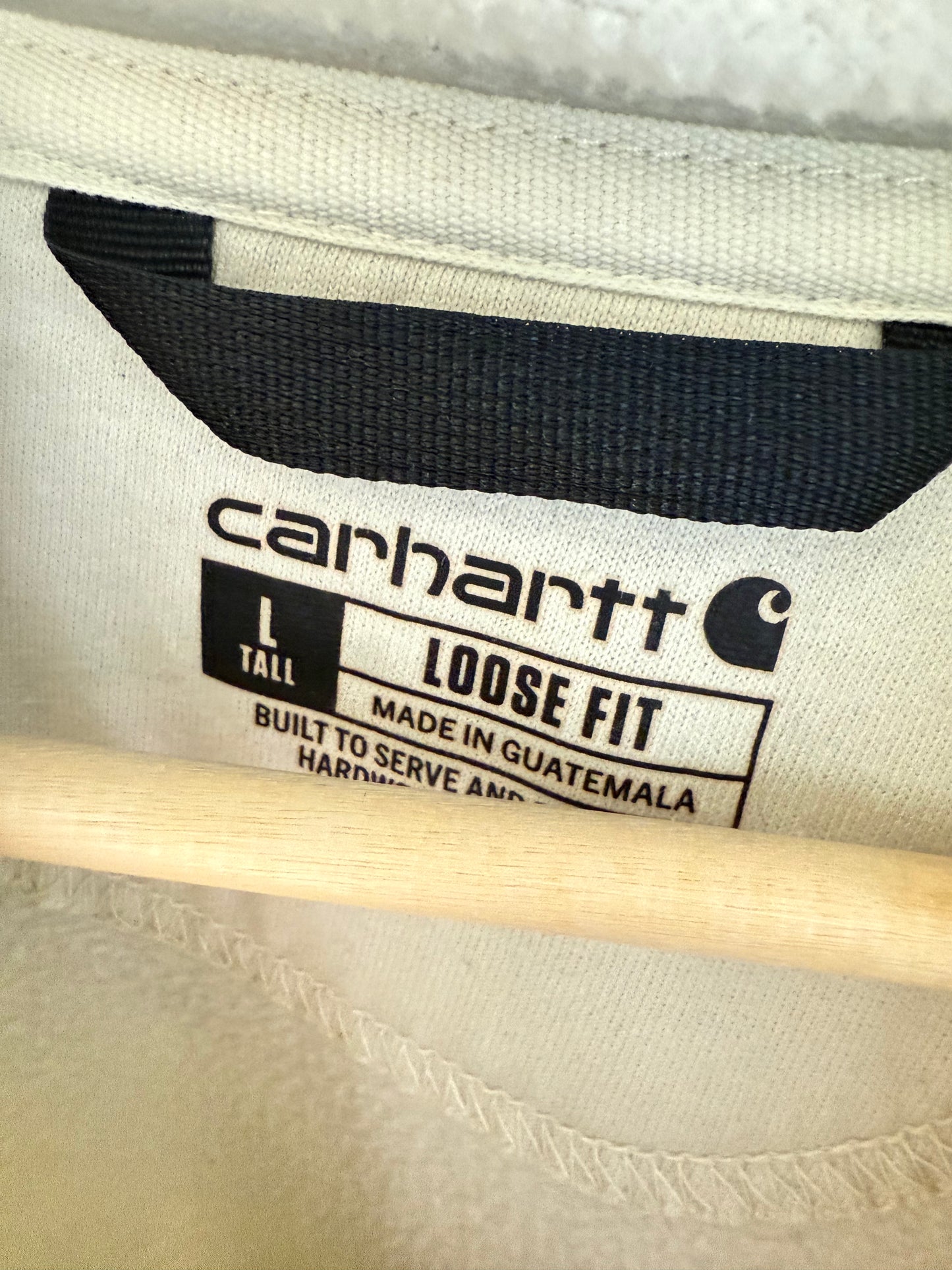 Carhartt Logo Hoodie (L Tall)
