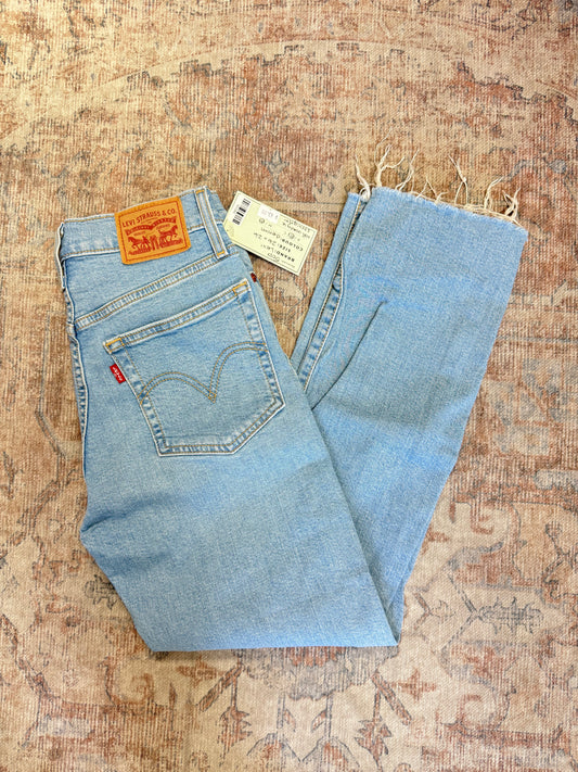 Levi Wedgie Straight HR Jeans (26x26)