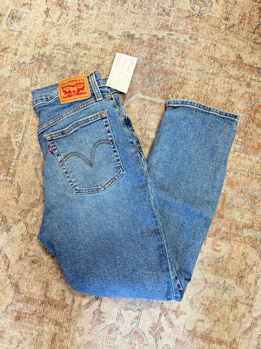 Levi Wedgie Straight HR Jeans (30x28)