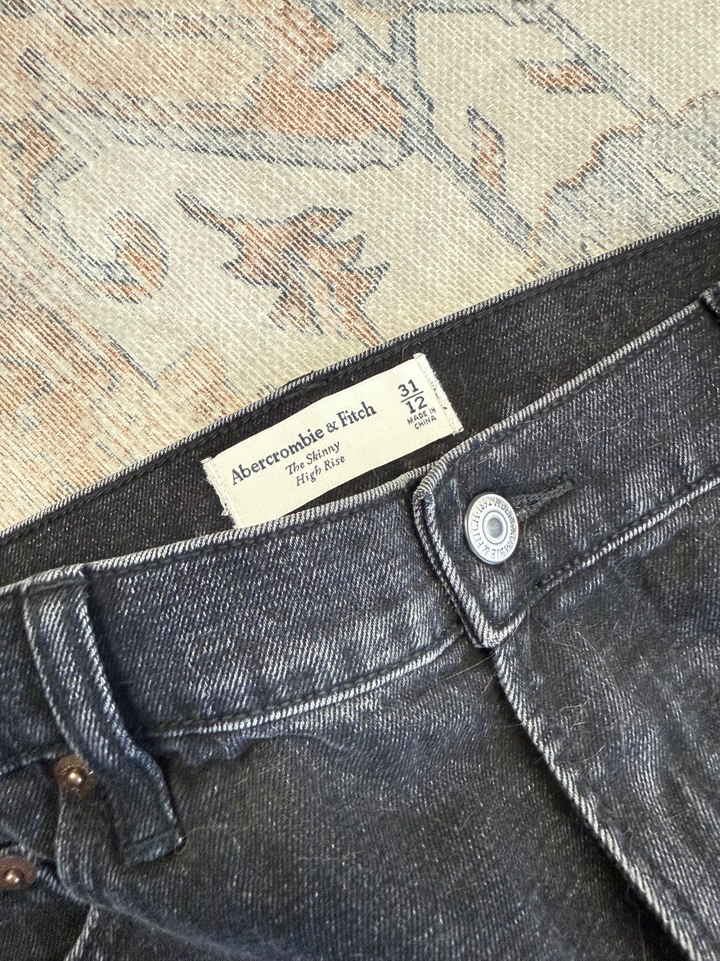 Abercrombie The Skinny HR Jeans (31x28)