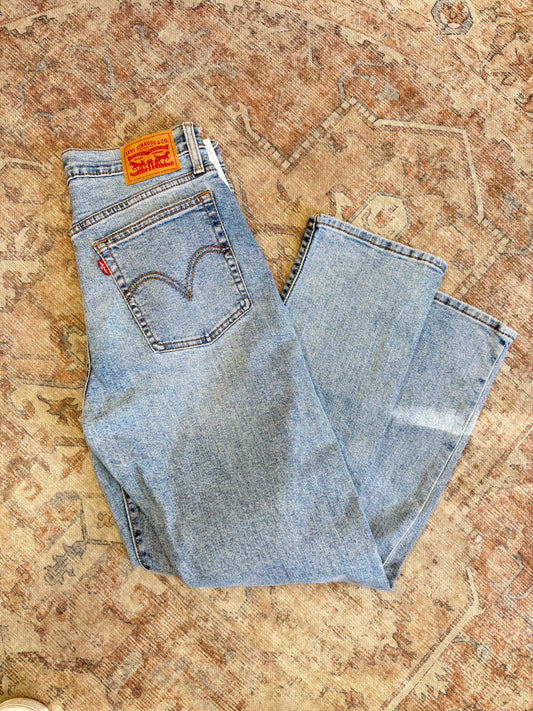 Levi Wedgie Straight HR Jeans (29x28)