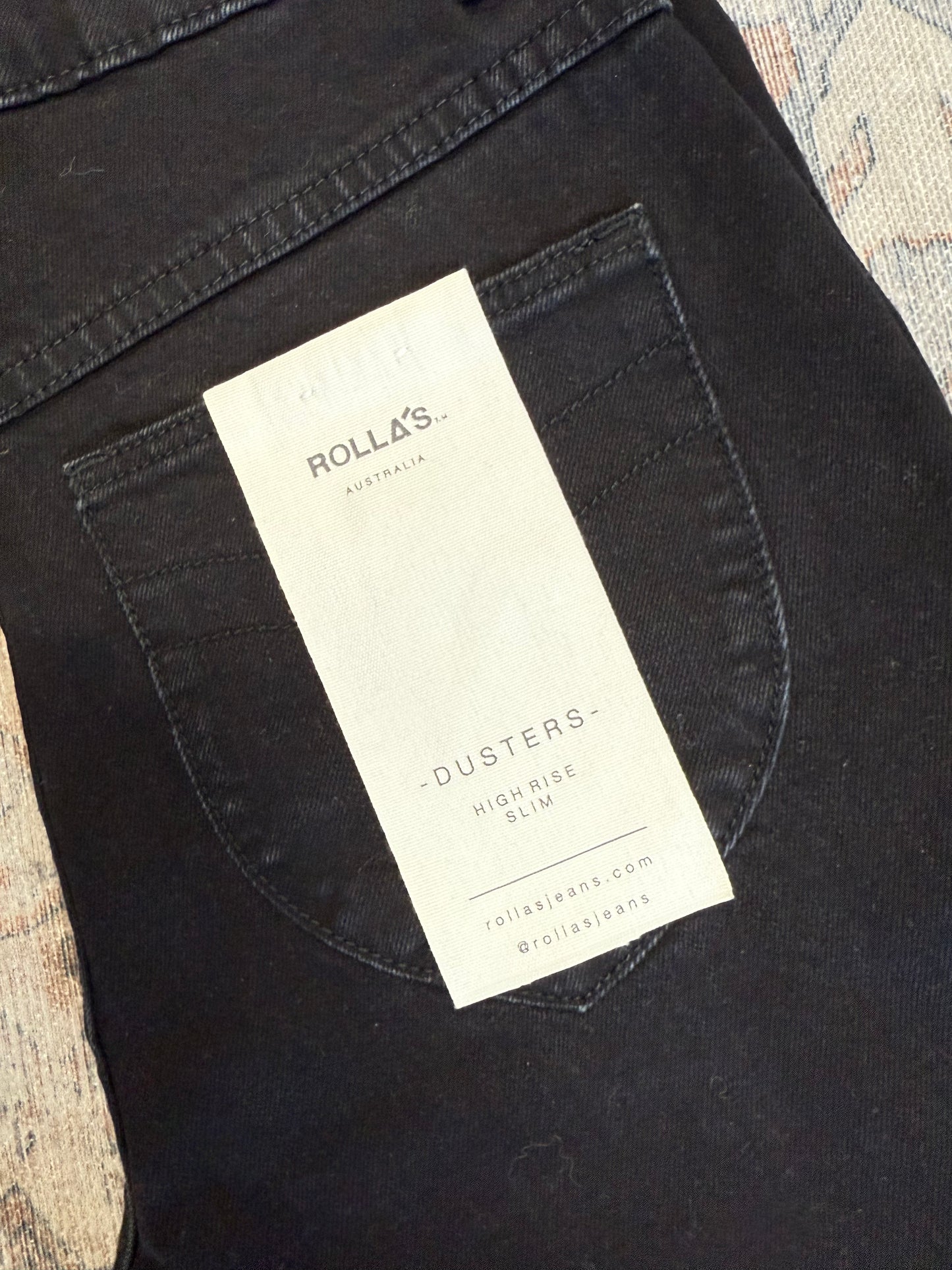 Rollas Slim Dusters HR Jeans (28x28)