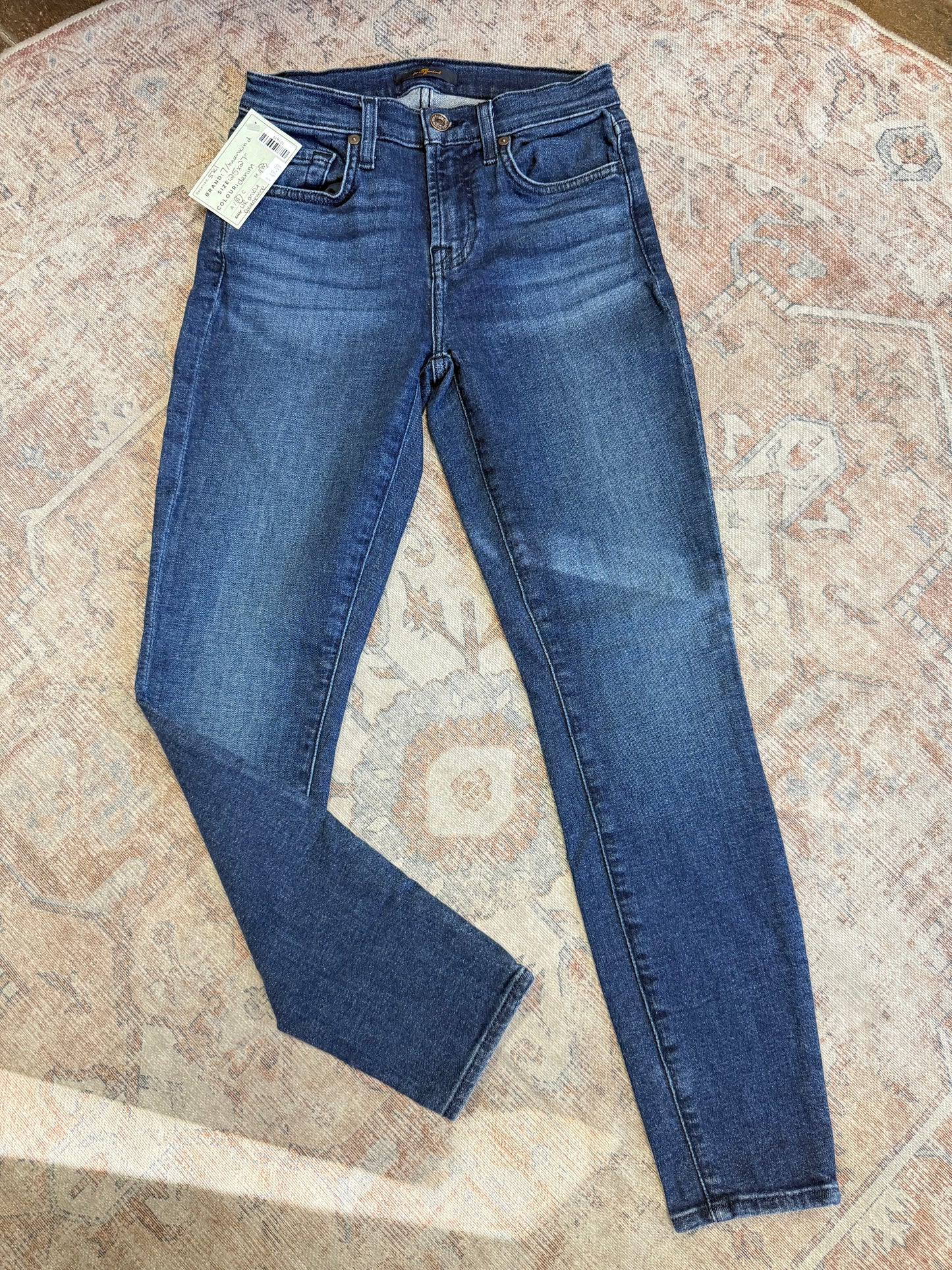 7 for all Mankind Gwenevere Ankle HR Jeans (25x27)