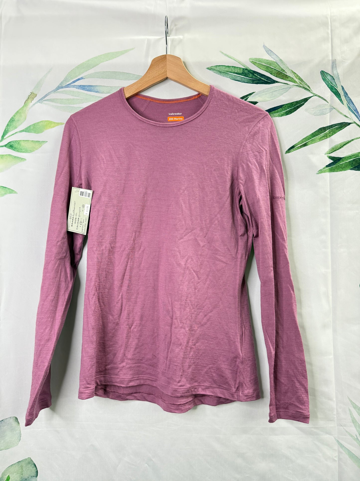 Icebreaker Oasis Merino 200 Baselayer Longsleeve (M)