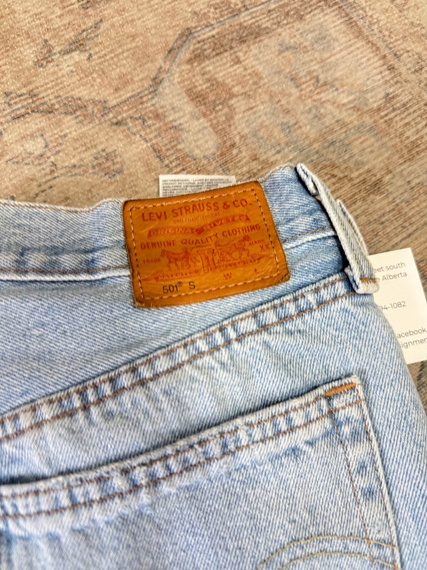 Levi’s 501 Skinny HR Jeans (27x28)