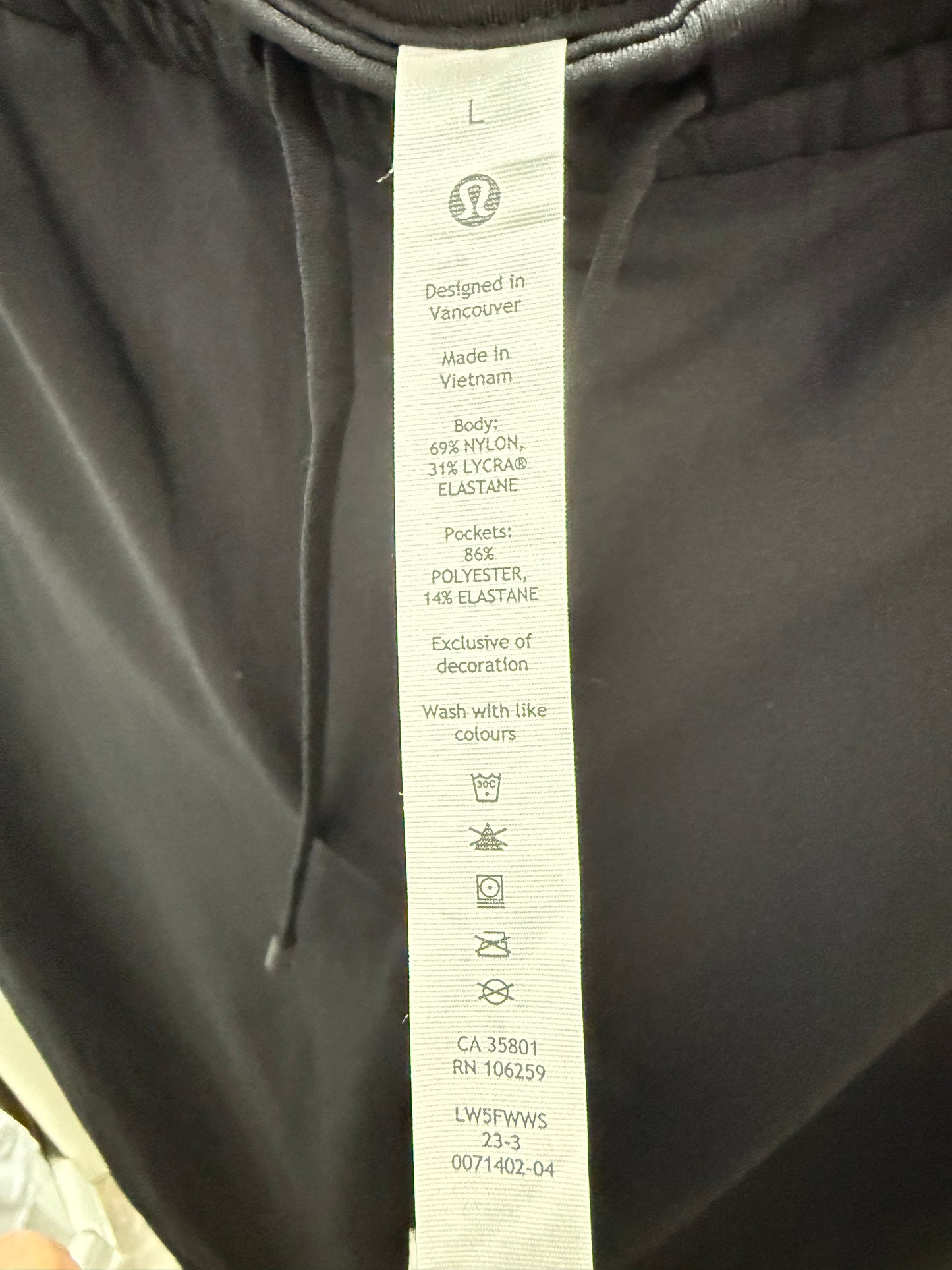 Lululemon Luxtreme Straight MR Trouser 32” (L)