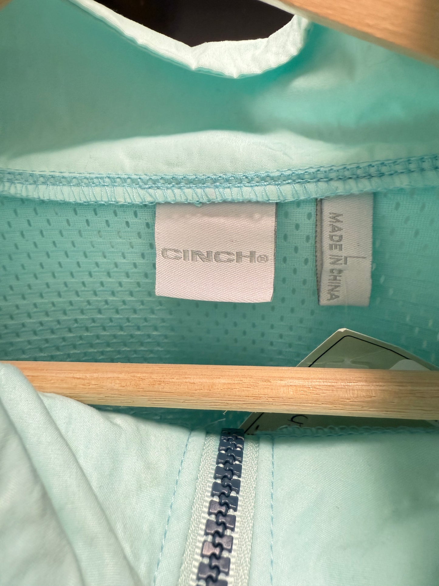 Cinch Half Zip Windbreaker (L)