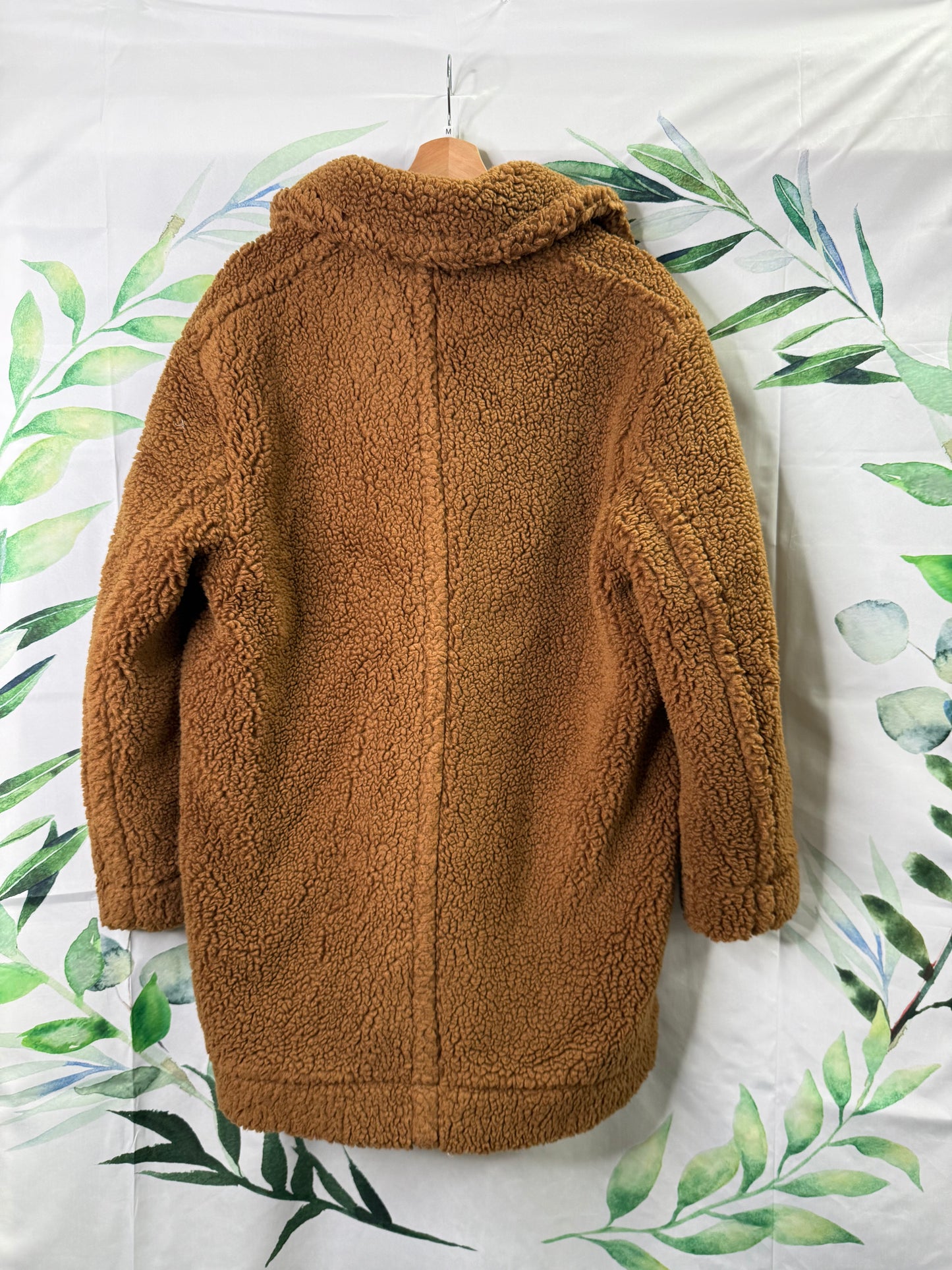 Aritzia Wilfred Teddy Cocoon Jacket (M)