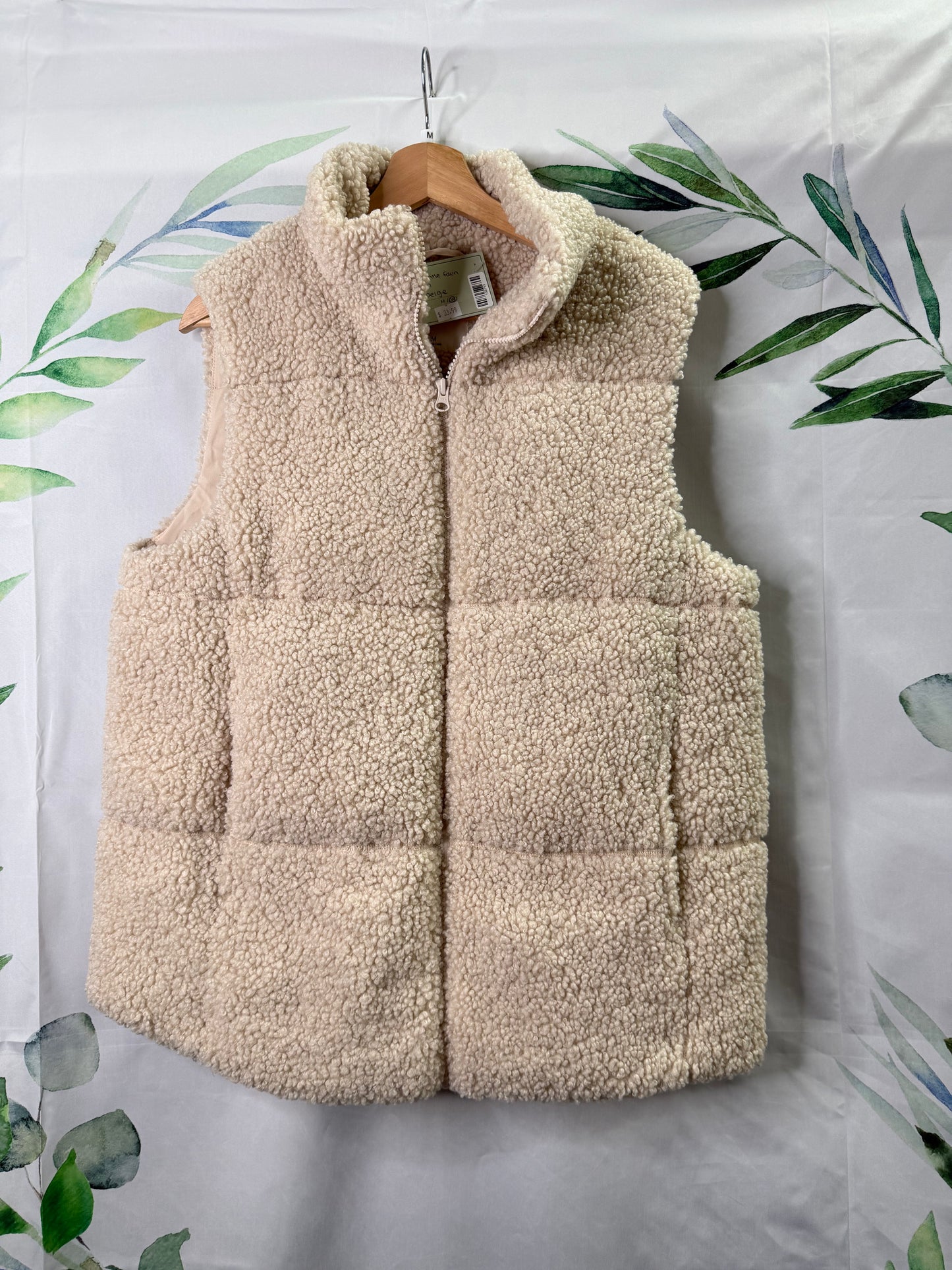 Gentle Fawn Sherpa Vest (M)