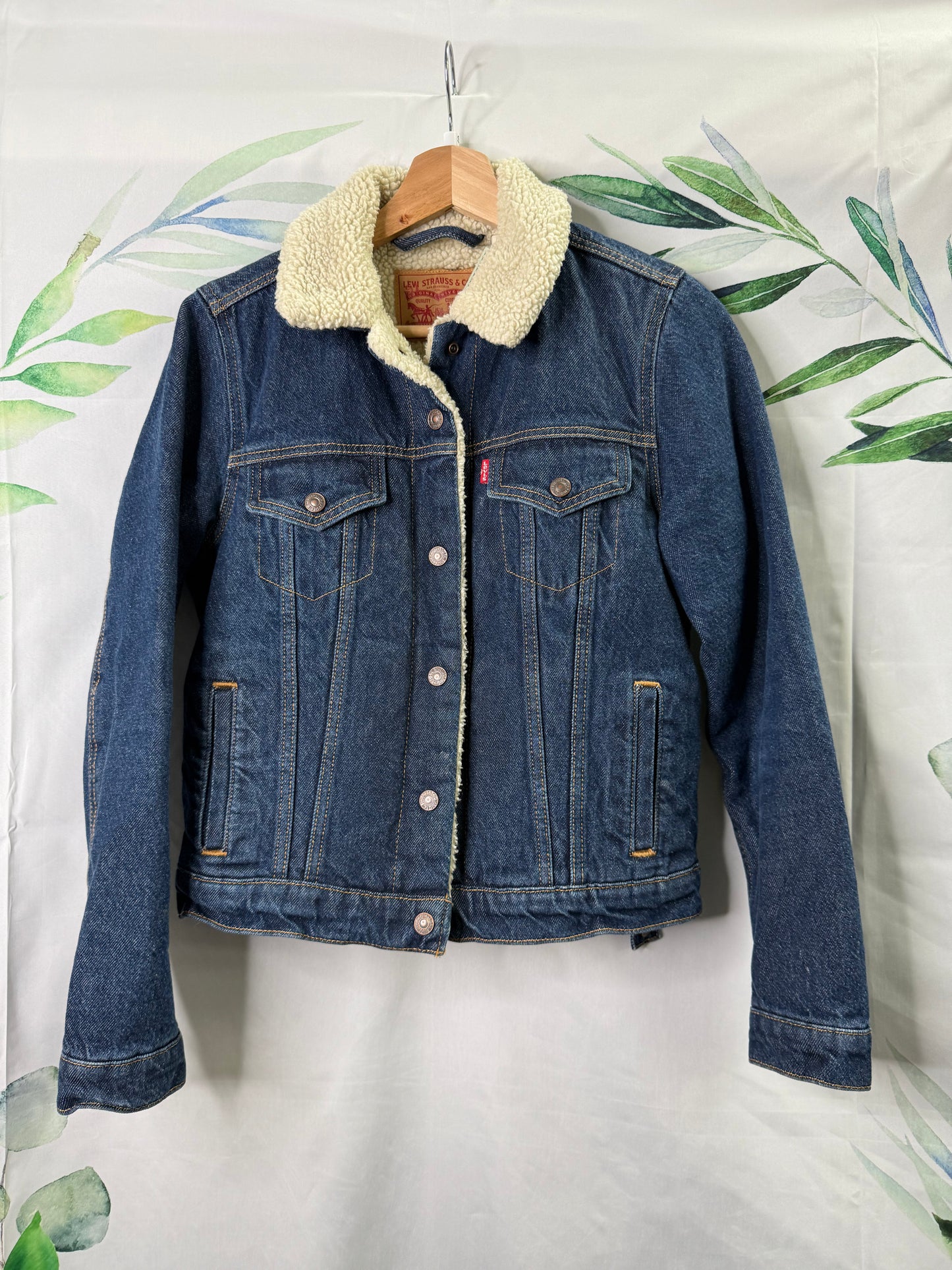 Levi’s Sherpa Trucker Jacket (S)