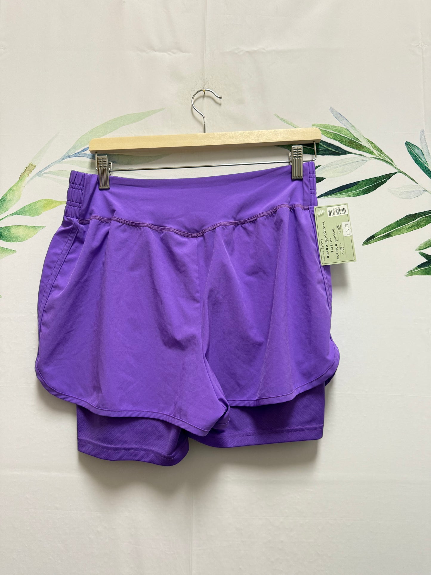 Gymshark Pulse 2 in 1 Shape Shorts (M)