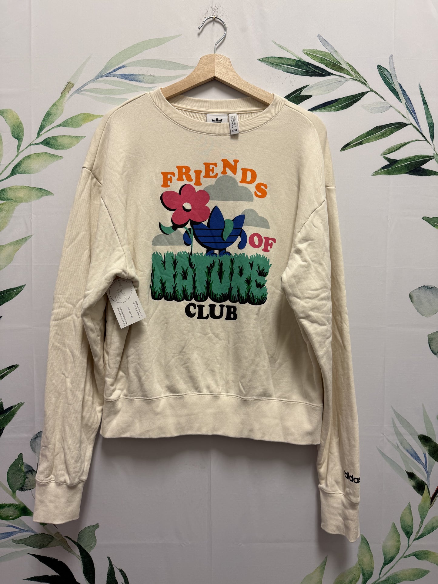 Adidas Friends of Nature Club Crew Neck (M)