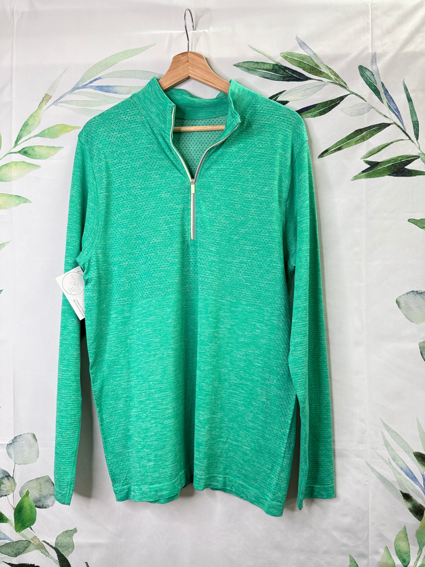 Lululemon Metal Vent Midweight Half Zip Longsleeve (M)