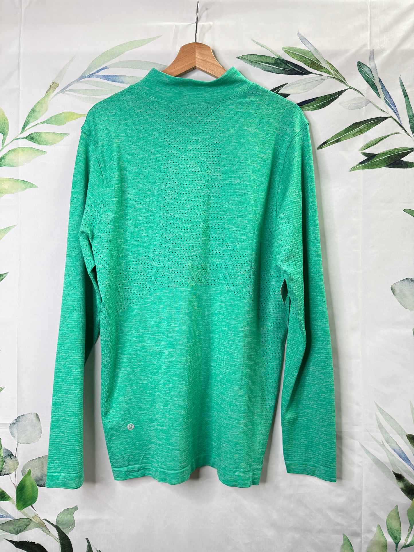 Lululemon Metal Vent Midweight Half Zip Longsleeve (M)