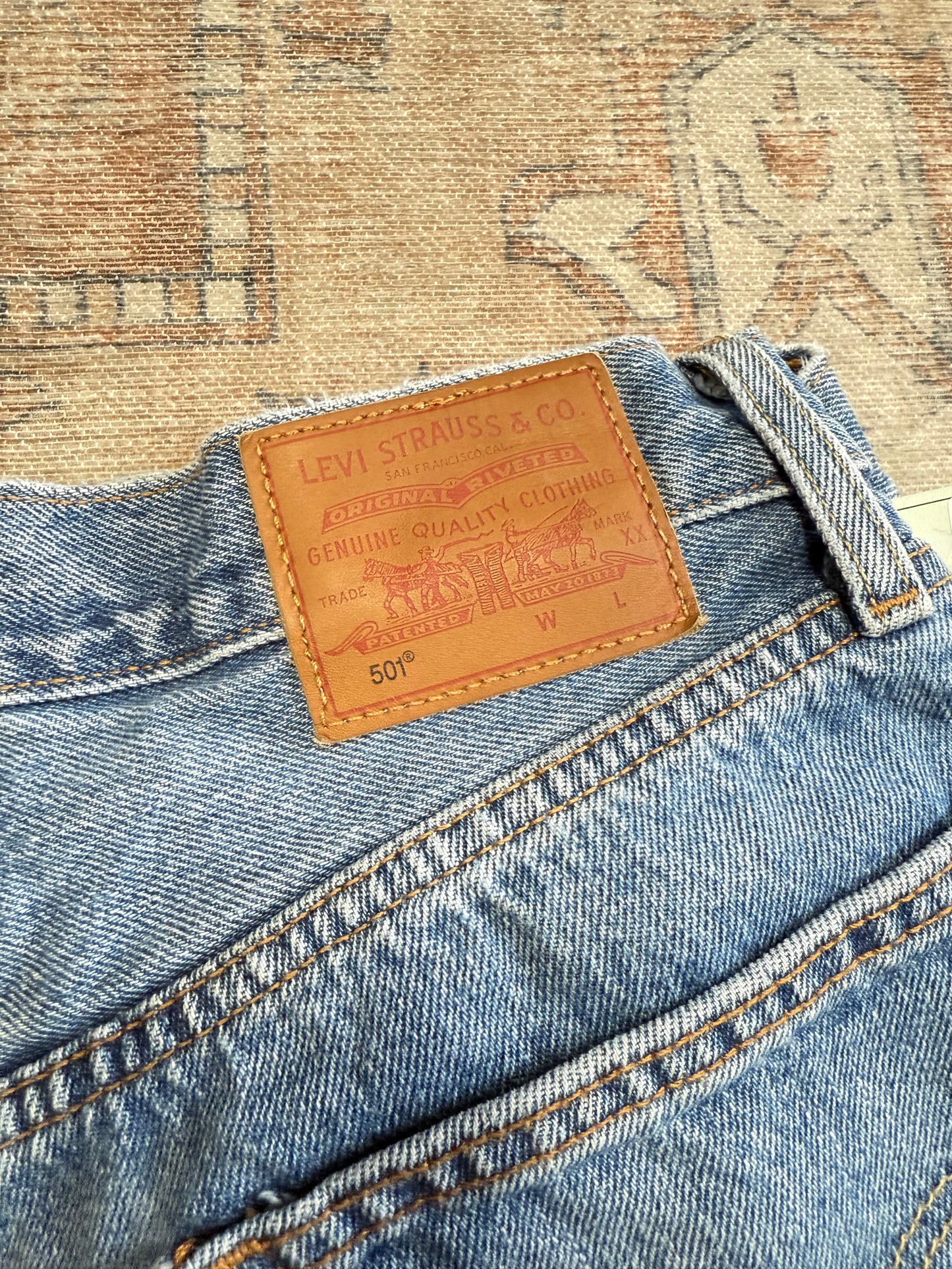 Levi 501 HR Jeans (27x26)