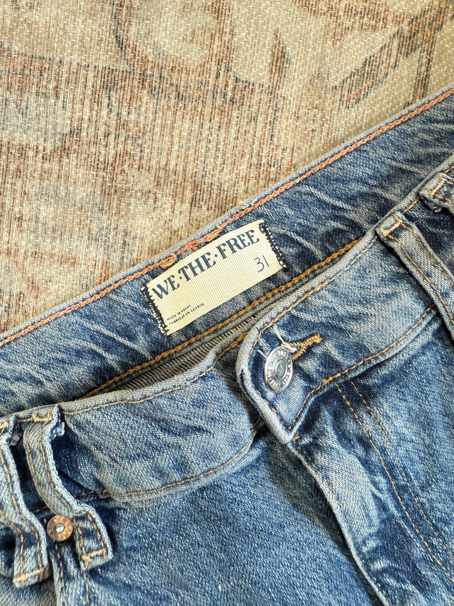 Free People Risk Taker MR Jeans (31x30)