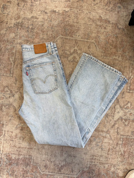 Levi’s Ribcage Split Flare HR Jeans (29x32)