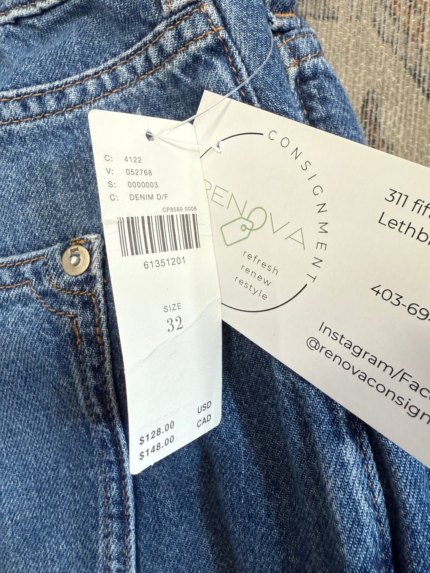 Anthropologie Pilcro Wide Leg HR Jeans (32x31)
