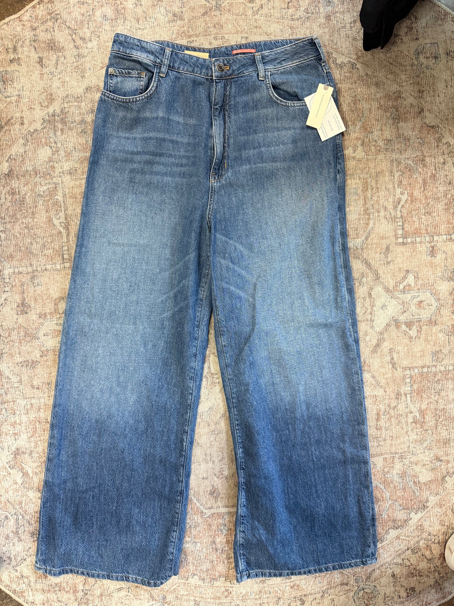 Anthropologie Pilcro Wide Leg HR Jeans (32x31)