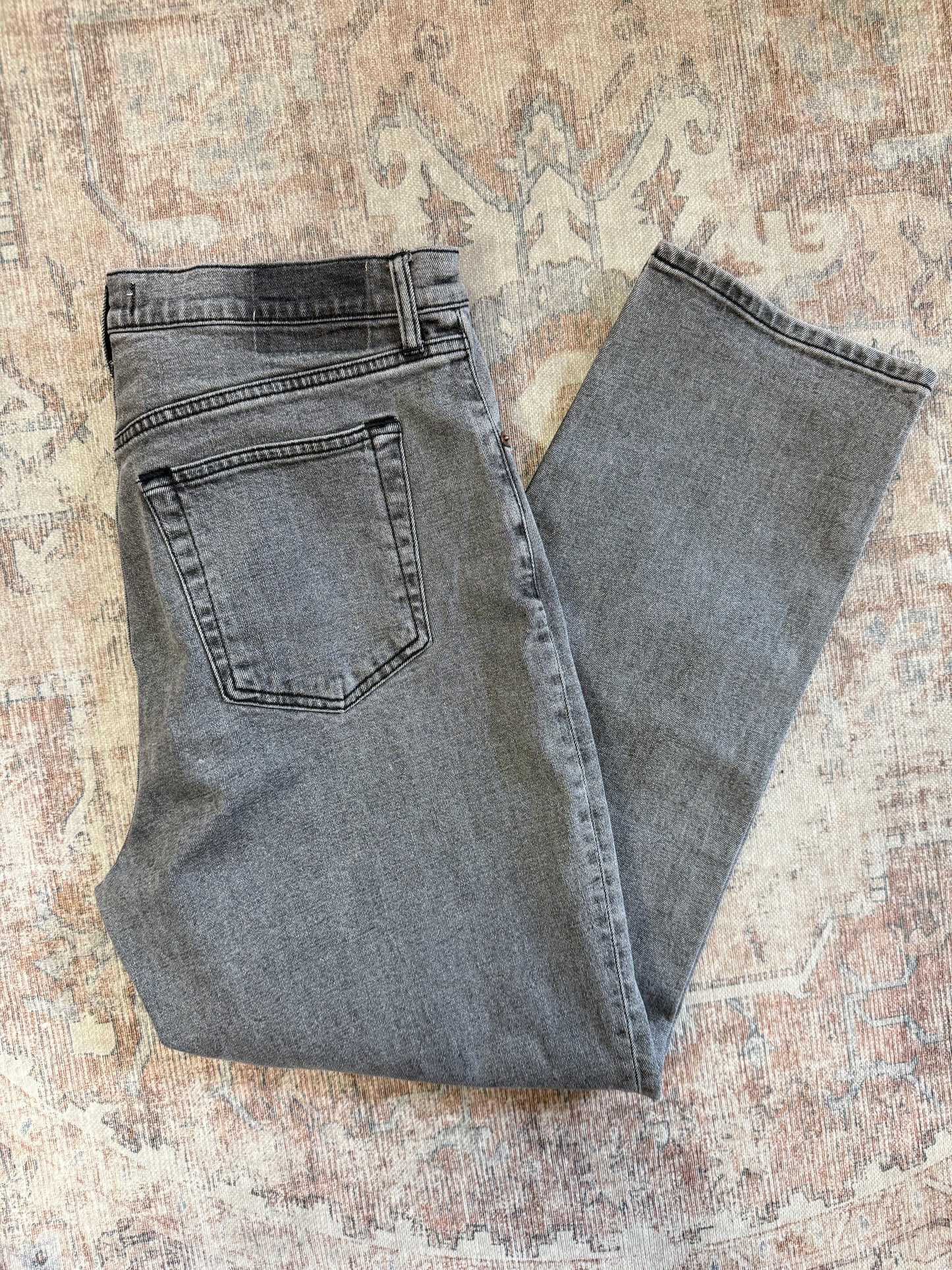 Abercrombie Ankle Straight Ultra HR Jeans (32x30)