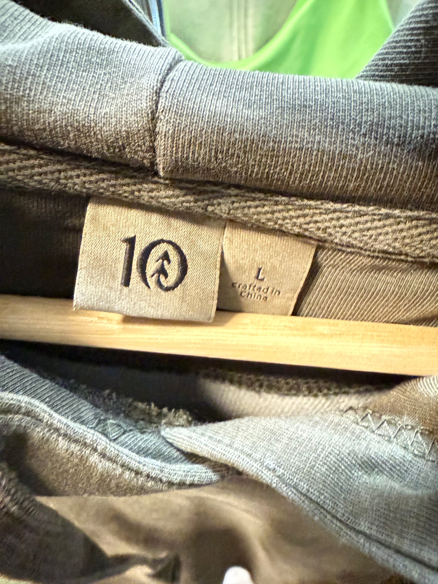 Ten Tree Oversized Hoodie Dress (L)