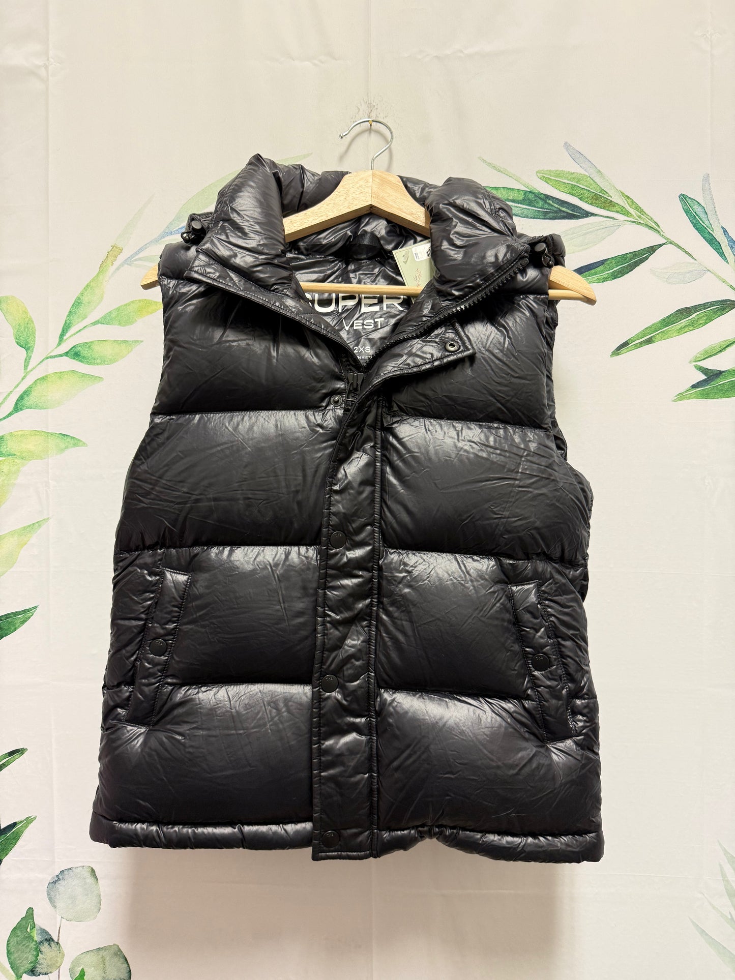 Aritzia Super Puff Gloss Vest (2XS)