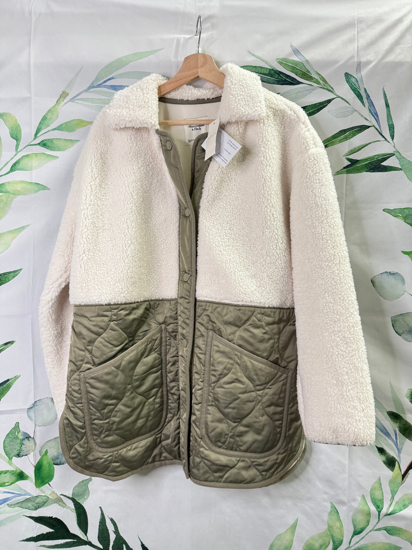 Abercrombie Sherpa Shacket (L)
