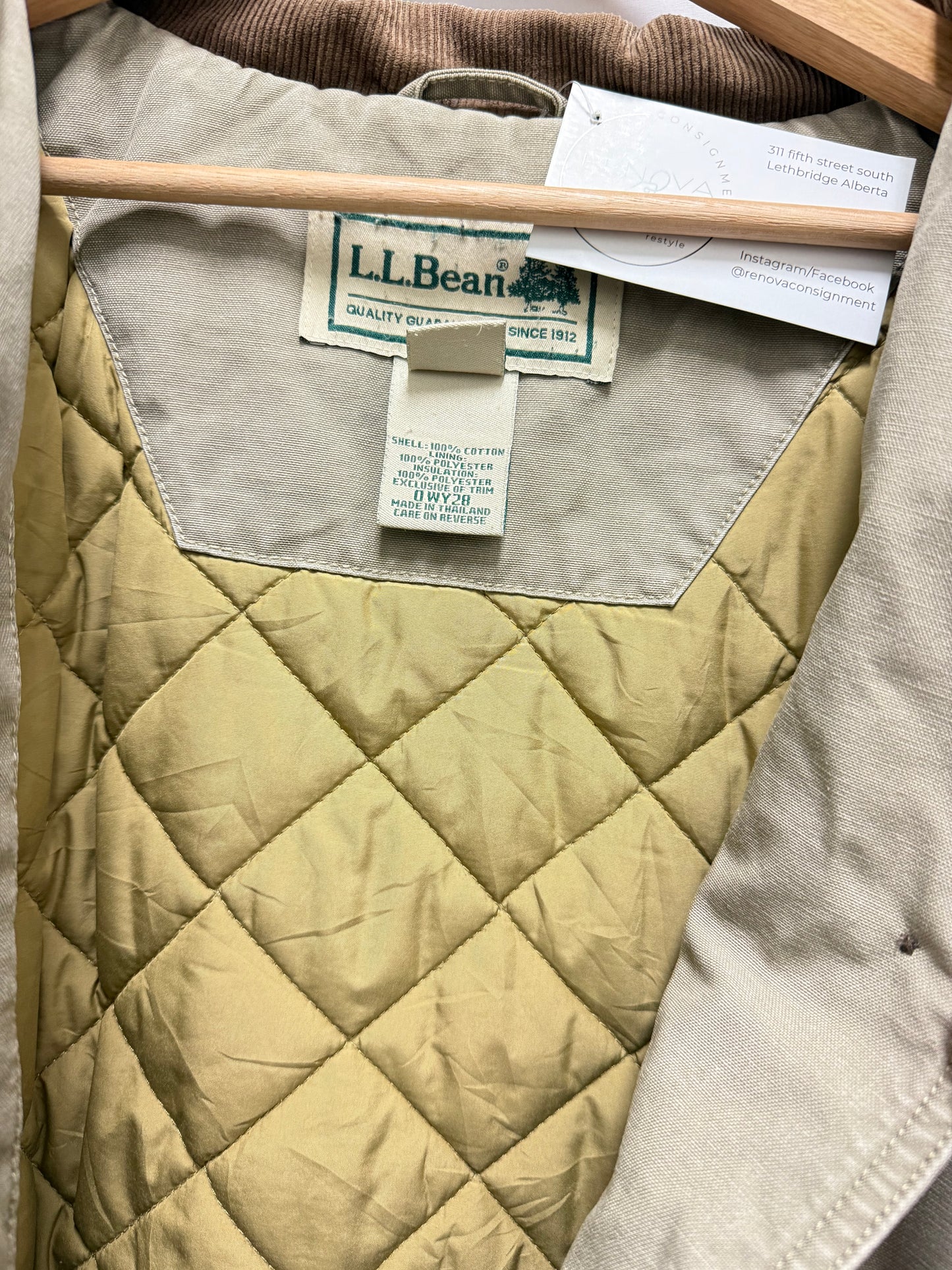 LL Bean Adirondack Barn Jacket (XL)